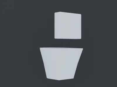 Toilet seat Free 3D model