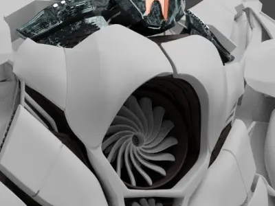 Gypsy Avenger Real Life Scaled 3D model 3D model