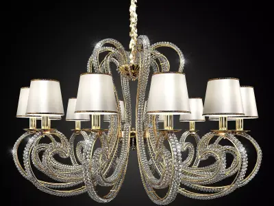 Masiero Chandelier 3D model