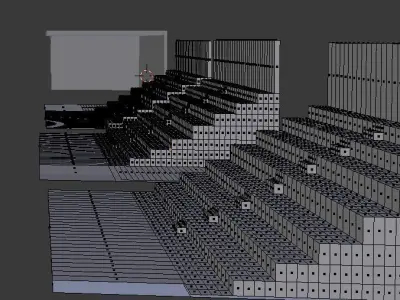 Modular Theater pack Free 3D model