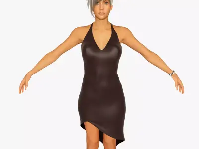 Jessy Not Rigged 3D model