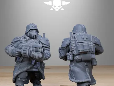 GrimGuard Frostwatch Mutants 3D print model