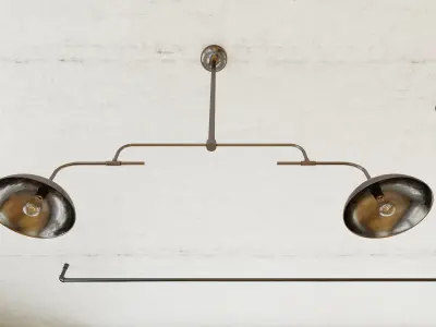 Empty interior 3D model