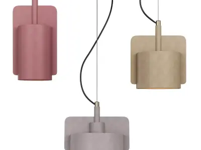 SKOVL chandelier  Low-poly 3D model
