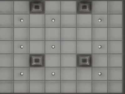 OFFICE ROOM LOWPOLY PBR 3D MODEL Low-poly 3D model