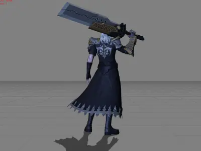Alucard Child of the Fall Skin  Low-poly 3D model