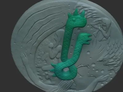 Coffin of Eternal Darkness Seven Deadly Sins 3D print model