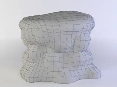 Earth platform Low-poly 3D model buy