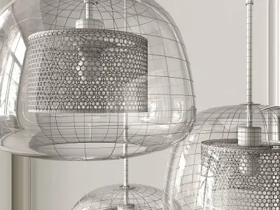 Lampatron Catch Trio Rose 3D model