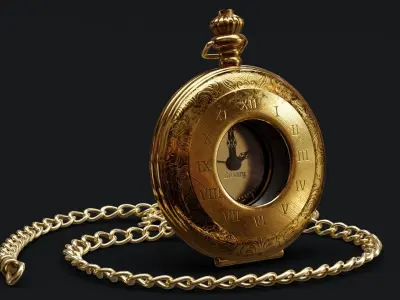 Pocket Watch 3D model