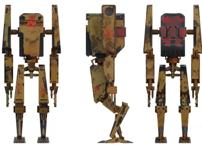 M19 ROBOT CHARACTER 3D model