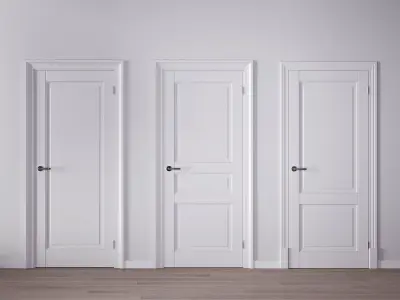 Doors Belgravia Anzio X-DG 3D model