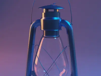 LANTERN - High Poly 3D model