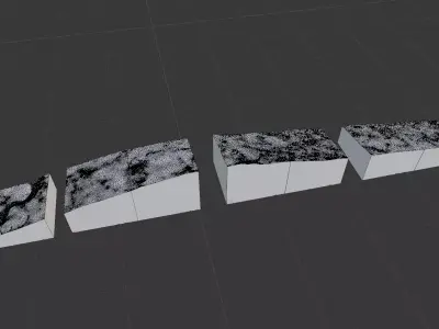 Trosky Castle Terrain Pieces Layer A Extension 1 to 400 Free 3D print model