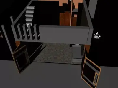20x30 first floor 23-3-2021 Free 3D model