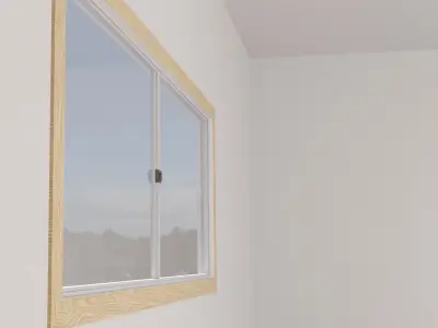 Empty Room 3D model purchase