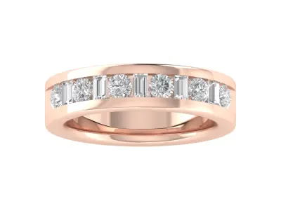 Women Ring  Render 3dm STL OBJ FBX TXT Details 3D print model 16