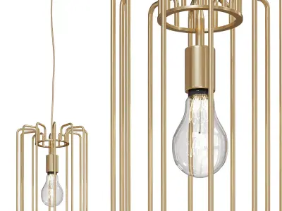 Wired Vertical Pendant by lightology 3D model