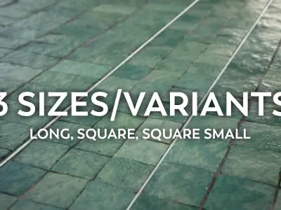 Roman Antique Handmade Ceramic Tiles Texture