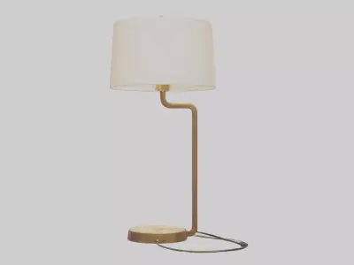 Lamp model Low-poly 3D model