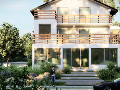 Modern House 14 3D model