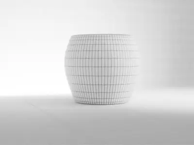 double wall coffee glass 3D model