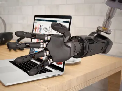  Brain Controlled Prosthetic Limbs Rigged for Cinema 4D 