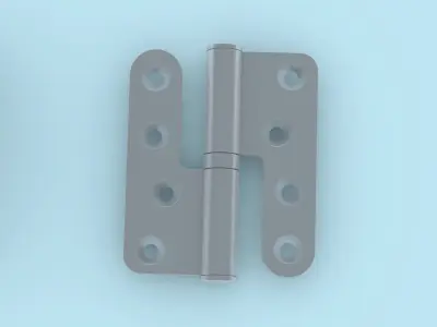 Door Hinge 3D model