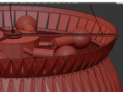 MONTRE Low-poly 3D model