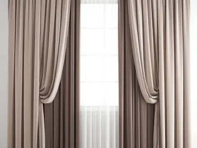 Curtain 328 3D model
