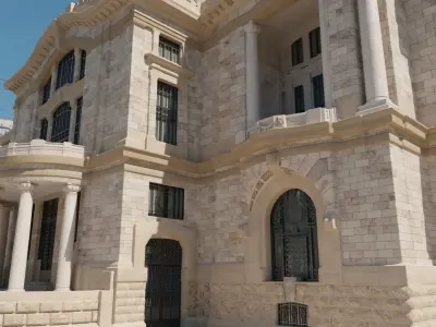 Palacio de Bellas Artes 3D model