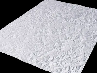 Kuaidamao China City Landscape 3D Model 3D model