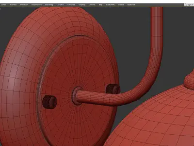 LGO LGO SCONCE Low-poly 3D model