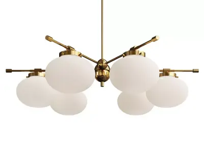 PUJA CHANDELIER Low-poly 3D model