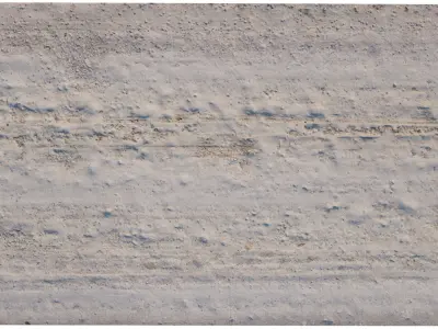 Dirt Road Scan Low-poly 3D model