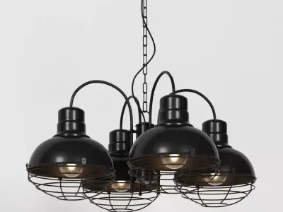 Hanging lamp LOFT HOUSE P-137 3D model