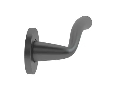 Urfic Winchester Door Handle Matt Black 3D model