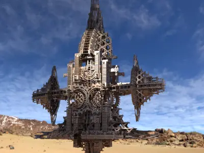 Knome Pinnacle tower 3D model