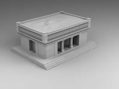The palace of Maya 3D print model