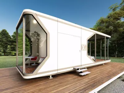 Capsule House X5 3D model