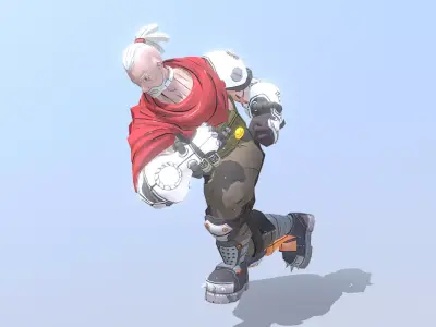 TERMINATOR CYBORG JASON MULTI PUNCH fbx png 3D model