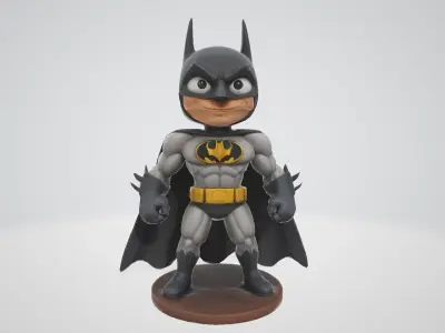 Batman Bust 3D Print Model   3D print model
