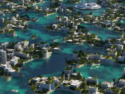 Future City A 9 3D model