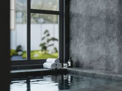 Interior scene living room 11 3D model