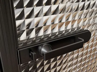 Glas italia door 3 3D model