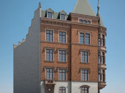 City Building 01 3D model