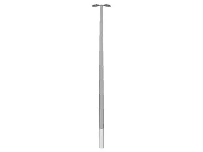 Concrete Lamp Post - Light Pole - Light Post - Street Light 15 3D model