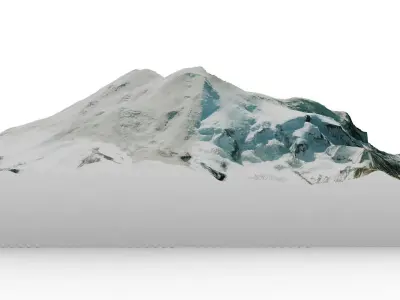 Mount Elbrouz 3D model