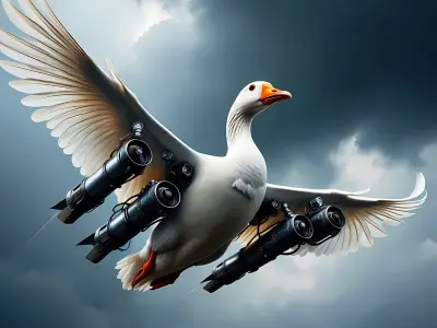 Bombombini Gusini Low-poly 3D model