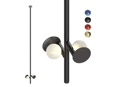 Typography VELA Pendant A by Studio Truly Truly 3D model